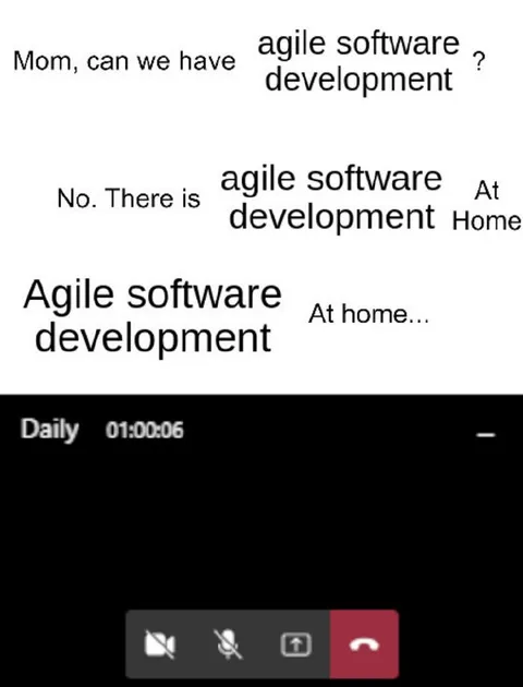 Agile Software Development at Home