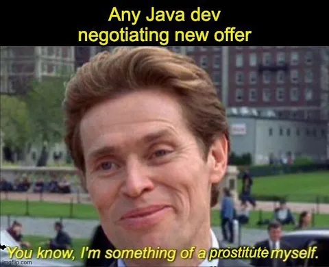 Java Developer Negotiating New Offer