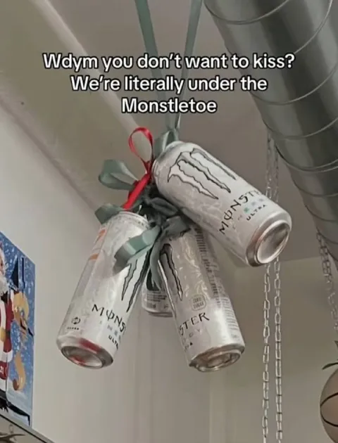 Monster Energy Mistletoe Kiss