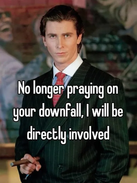 Patrick Bateman Gets Involved