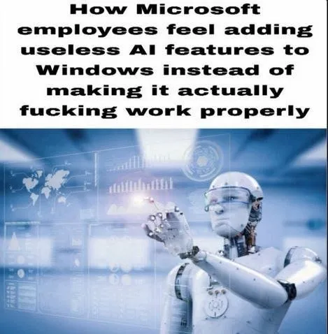Microsoft Adds Useless AI Features