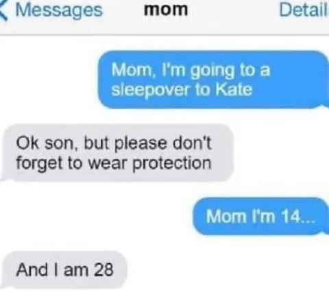 Mom's Protection Misunderstanding
