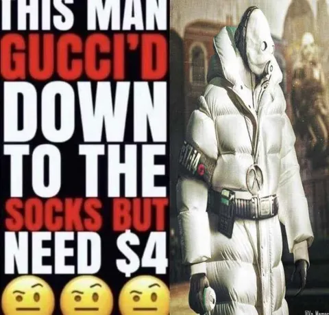 Gucci'd Down to the Socks