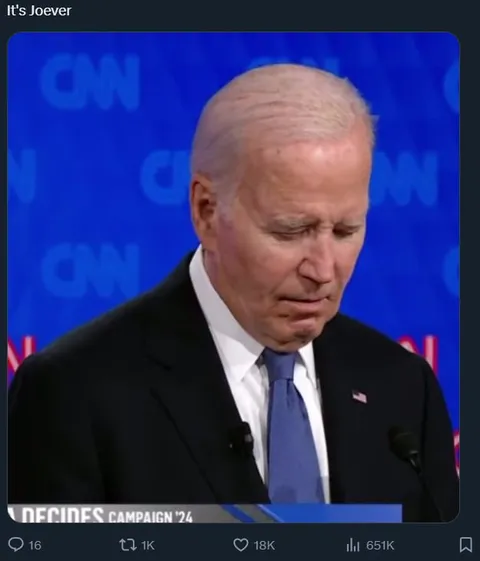 It's Joever Biden Reaction