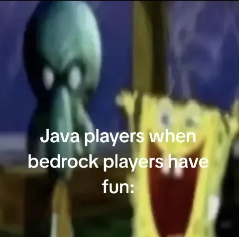 Java Players Watching Bedrock Players