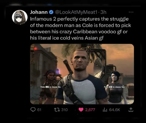 Cole's Impossible Choice