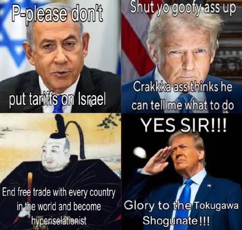 Trump Becomes Tokugawa Shogun