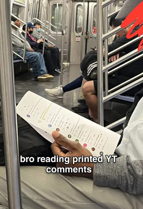 Reading YouTube Comments on Paper