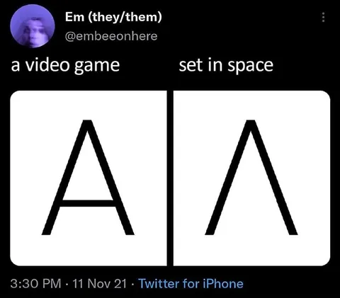 A Video Game Set in Space