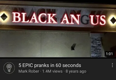 Black Angus prank thumbnail