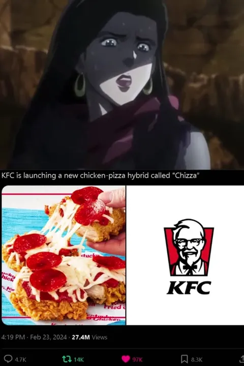 KFC запускает Chizza