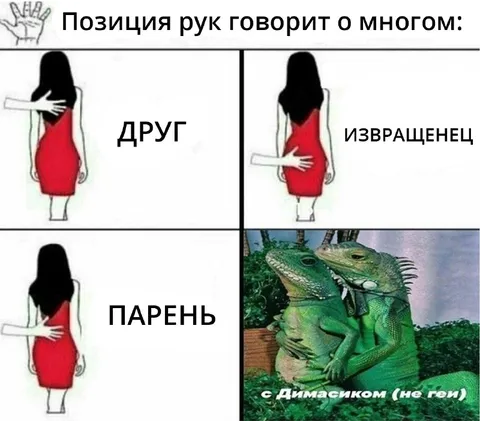 Позиция рук говорит о многом