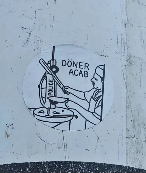 Döner ACAB Polizei