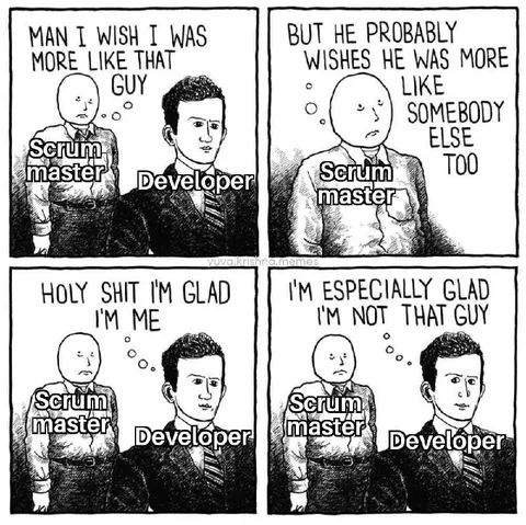 Scrum Master Wishes He Were Developer