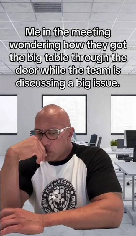 Me in the Meeting Wondering