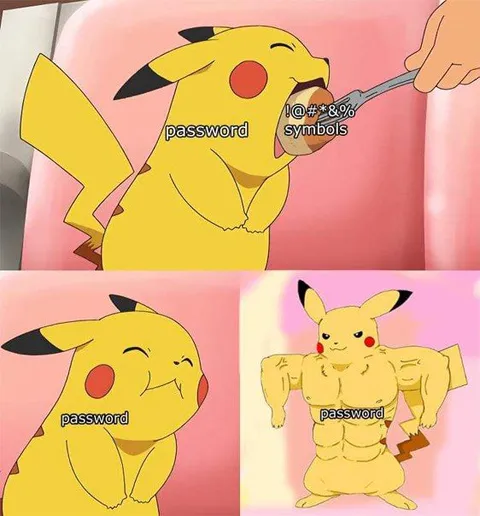 Pikachu Password Strength