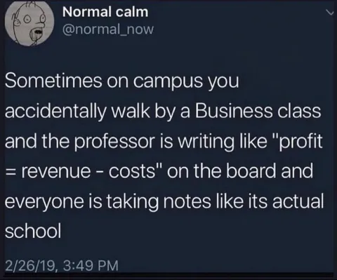Business Class Looks Like Real School