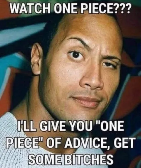 The Rock One Piece Advice