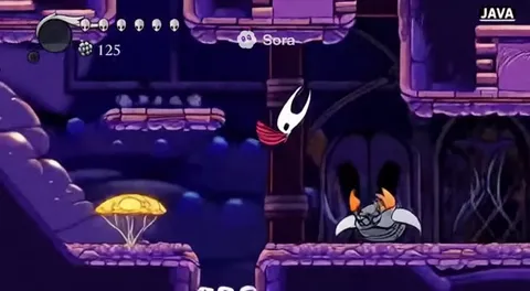 Hollow Knight на кнопочном телефоне