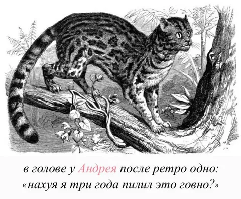 Андрей после ретро-игры