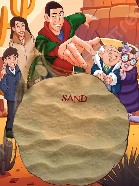 SAND rock reaction