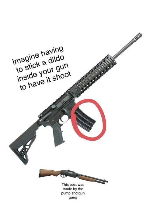 Dildo Inside Your Gun