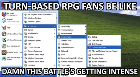 Turn-Based RPG Fans Be Like