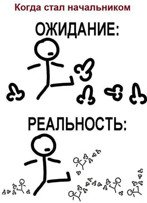 Когда стал начальником