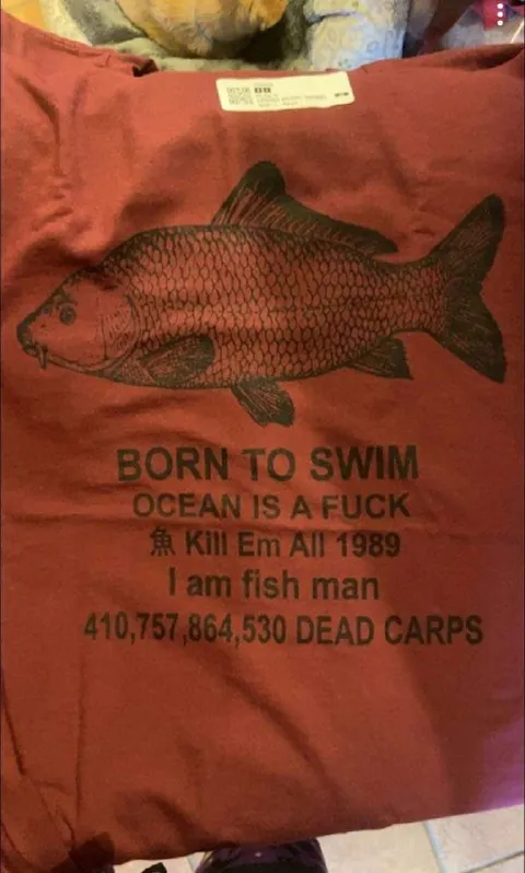 Born to Swim Fish Shirt