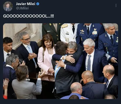 ¡GOOOOOOOOOL de Milei!