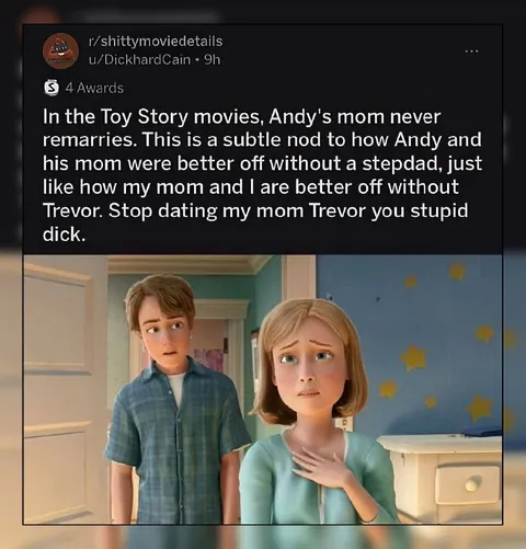 Andy’s Mom Never Remarries