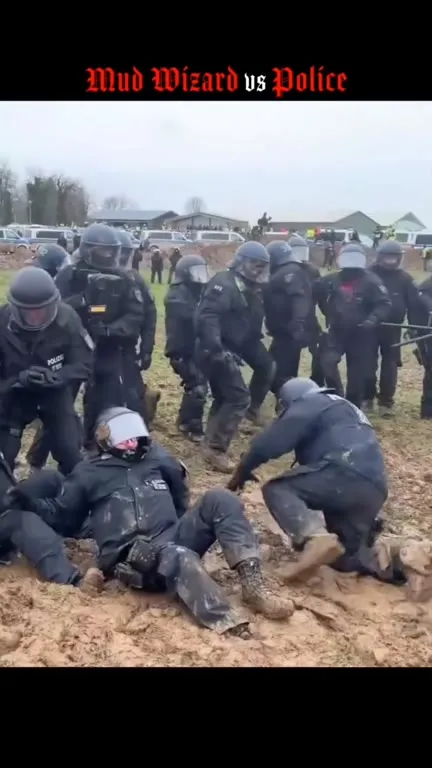 Mud Wizard vs Police