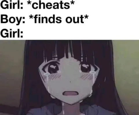 Girl Cheats, Boy Finds Out