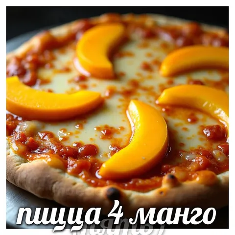 Пицца с манго