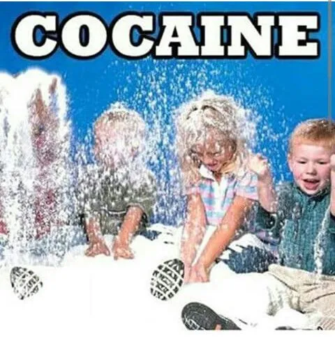 Children Covered in Cocaine