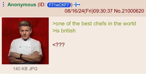 British Chef Confusion