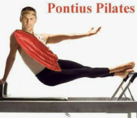 Pontius Pilates Exercise Pun