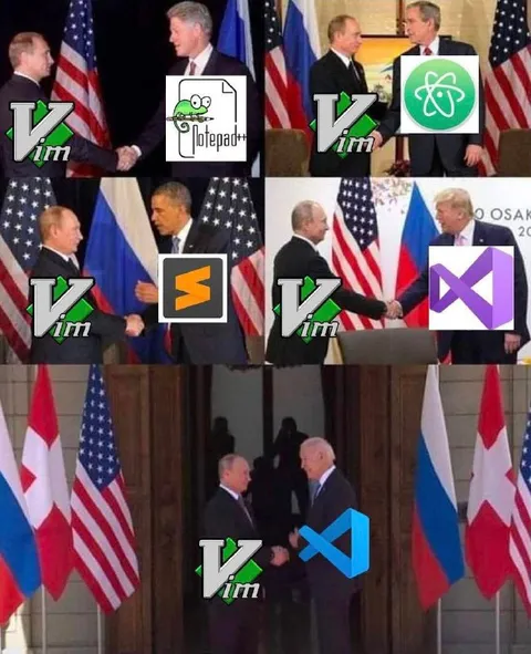 Vim Shakes Hands With Editors