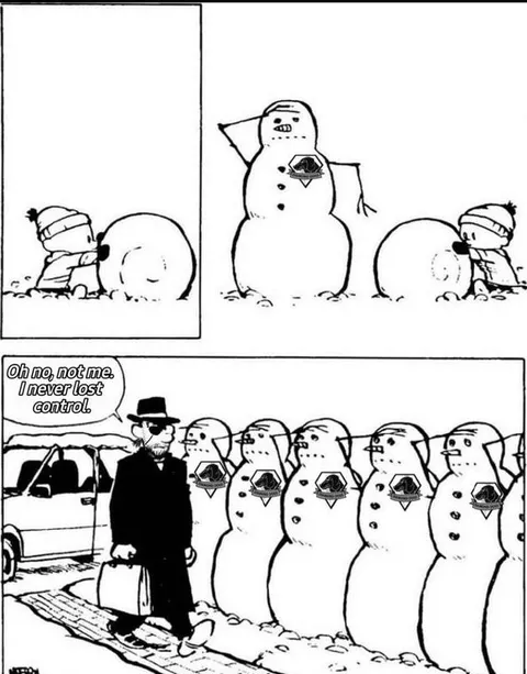 Snowman Army Takes Control