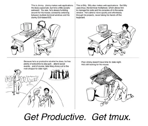 Get Productive, Get tmux