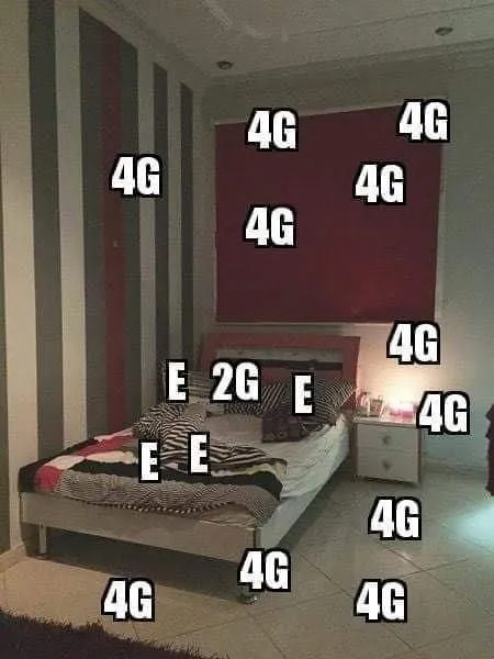 Когда везде 4G, а тут E