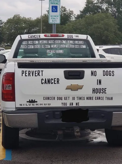 Cancer Dog Truck Rant