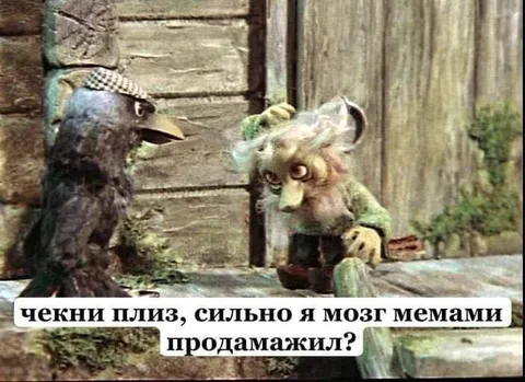 Чекни плиз, сильно ли я мозг мемами продамажил