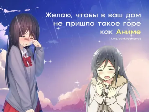 Чтобы в дом не пришло аниме