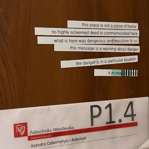 This Place Is Not a Place of Honor
