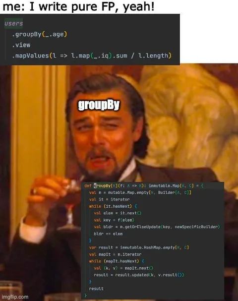 Pure Functional Programming GroupBy