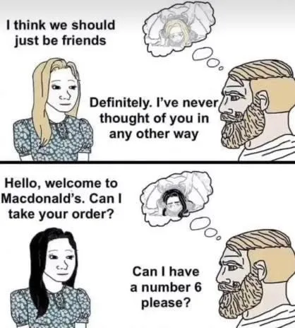 Just Friends at McDonald's