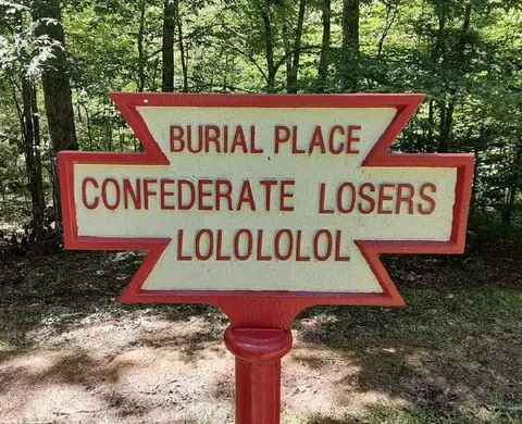 Confederate Losers Burial Place