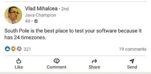 South Pole Software Testing