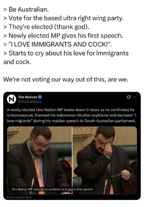 Love immigrants and cock